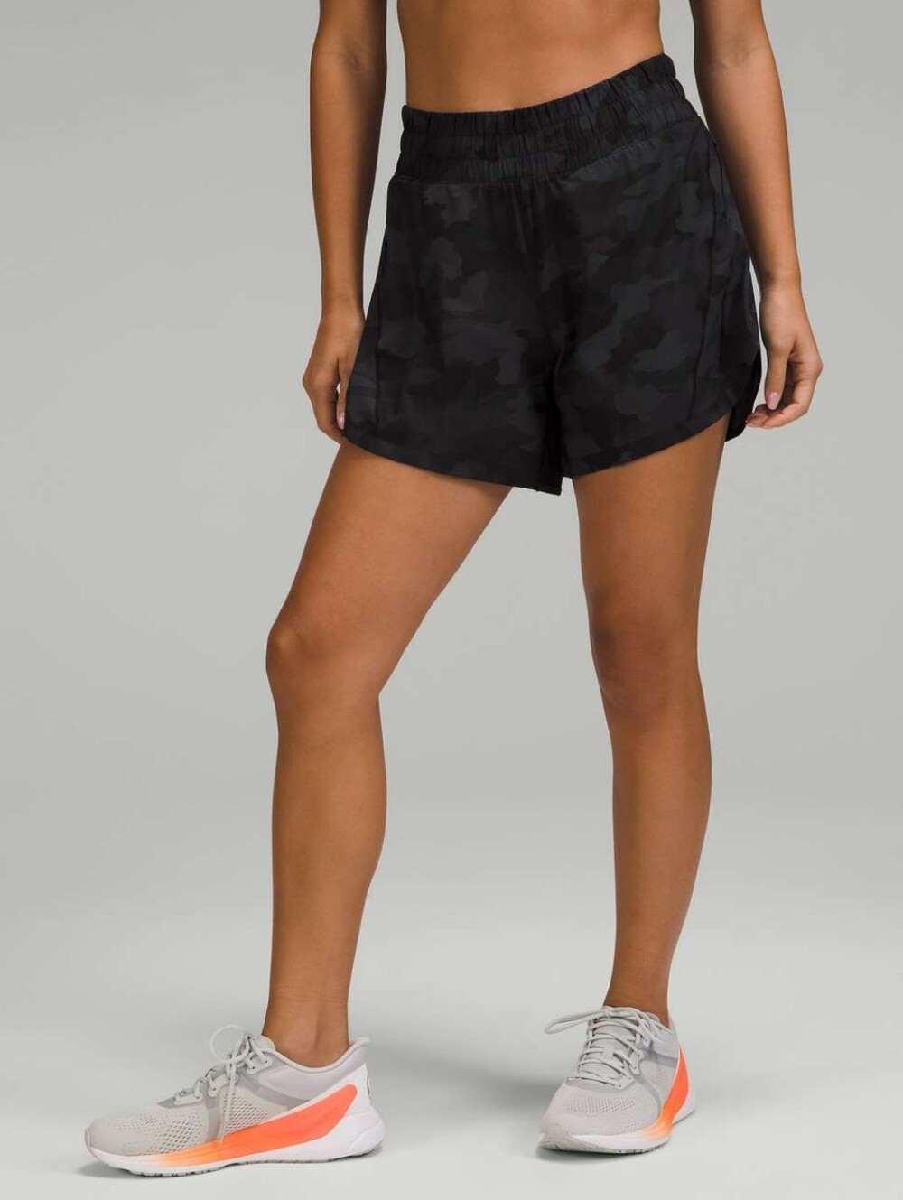 Lululemon Track That High Rise Short 5" In Herritage Camo Size 2